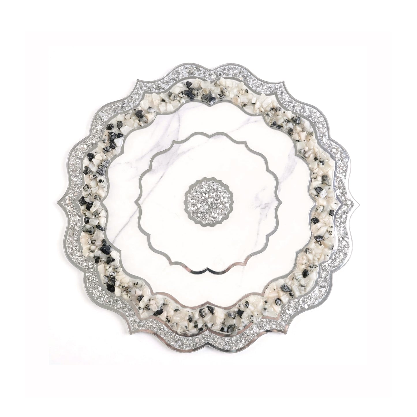 Rose Stones White: Placemat