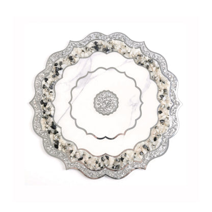 Rose Stones White: Placemat