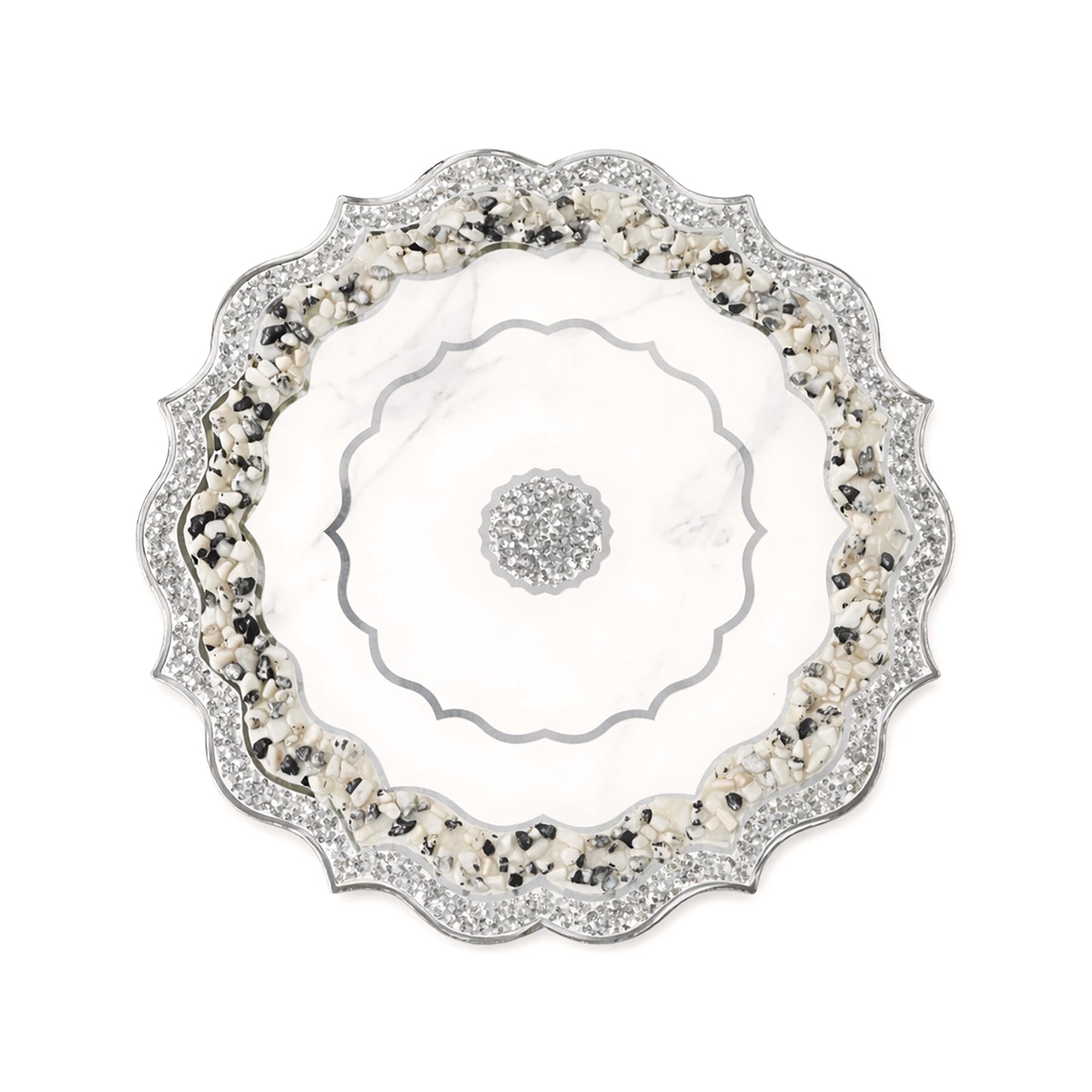 Rose Stones White: Placemat