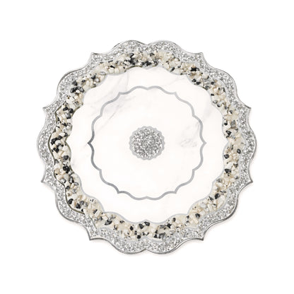 Rose Stones White: Placemat