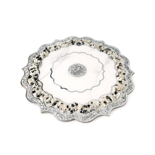 Rose Stones White: Placemat