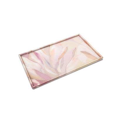 Pink Bloom: Platter Tray