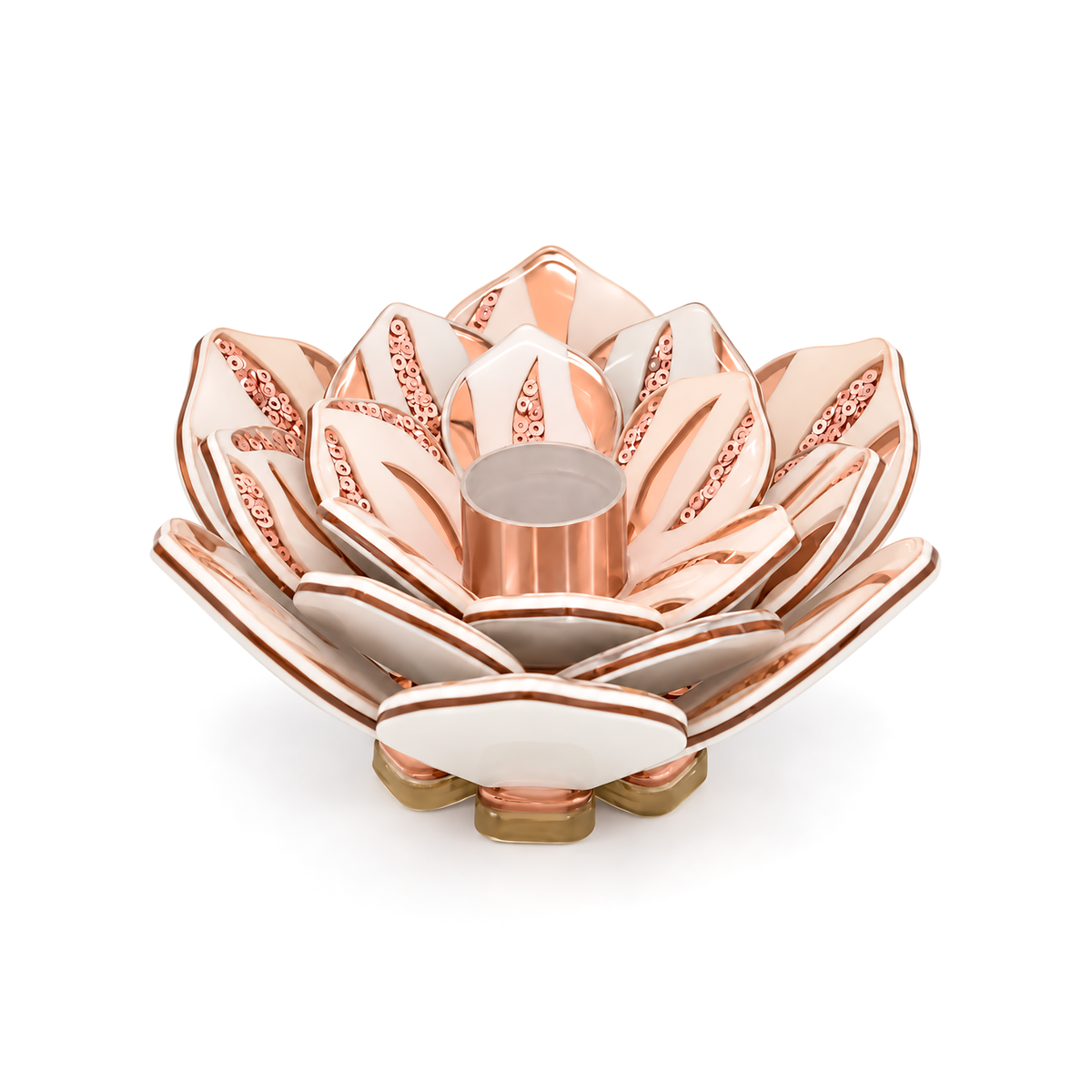 Rosette Rosegold: Blossom Candle Stand
