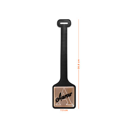 Rosegold Black PU Luggage Tag (Set of 2)