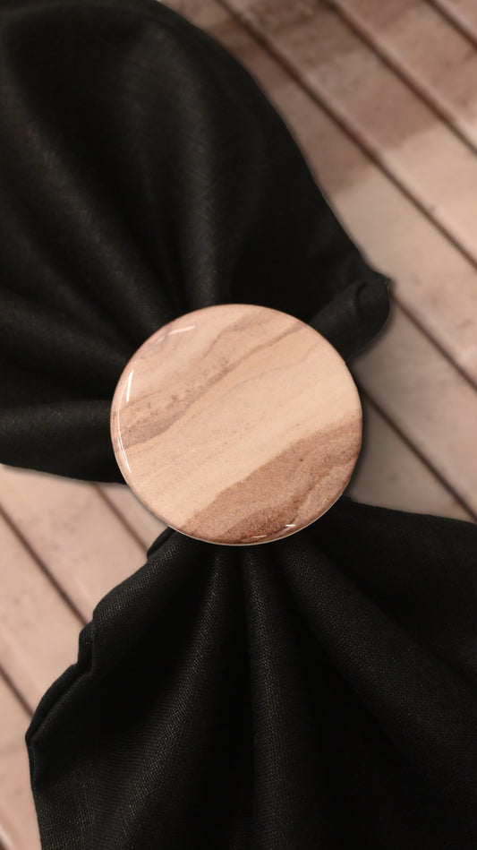 Sand Dune: Napkin Ring (Set of 4)