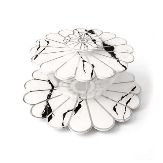 Daisy White: Serving Bowl With Lid