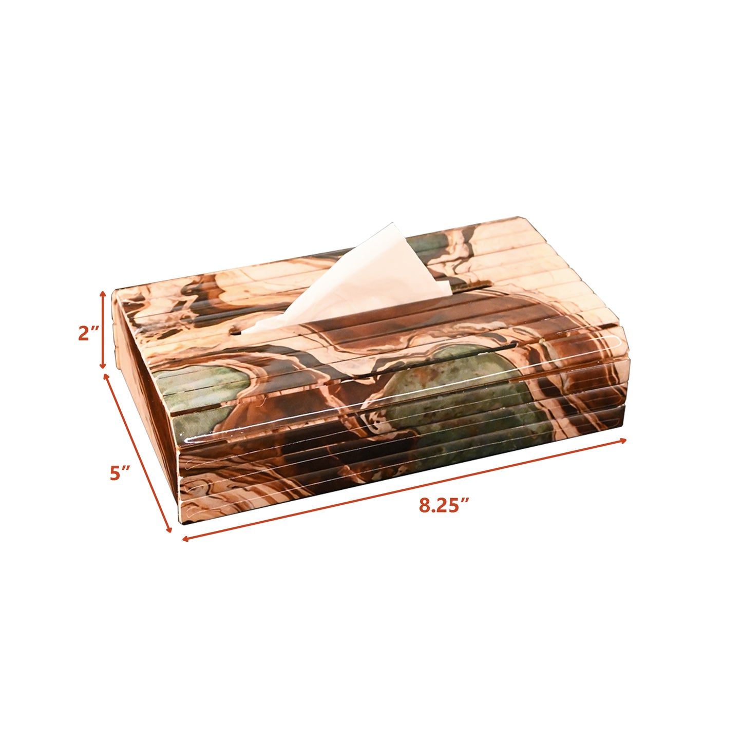 Earth Marble: Flexi Sleek Tissue Box