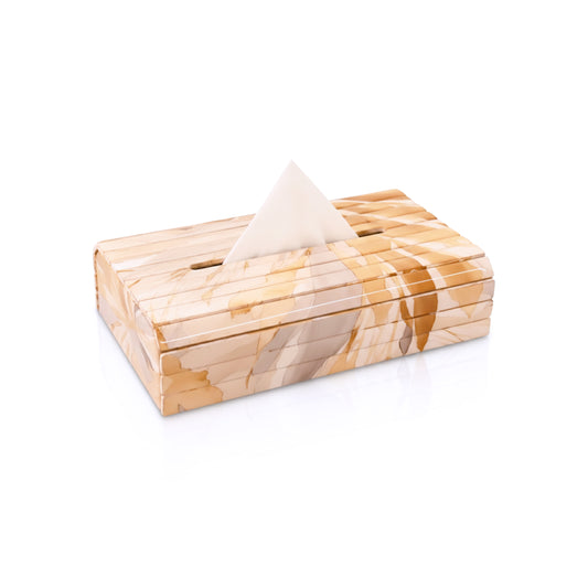 Golden Bloom: Flexi Sleek Tissue Box