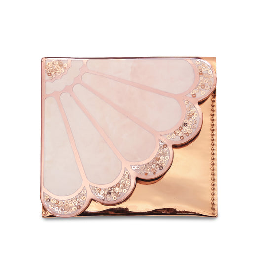 Daisy Rose Gold: Small Clutch