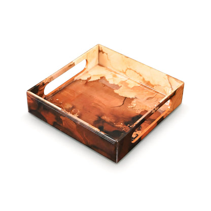 Golden Fade: Small 4 Wall Tray