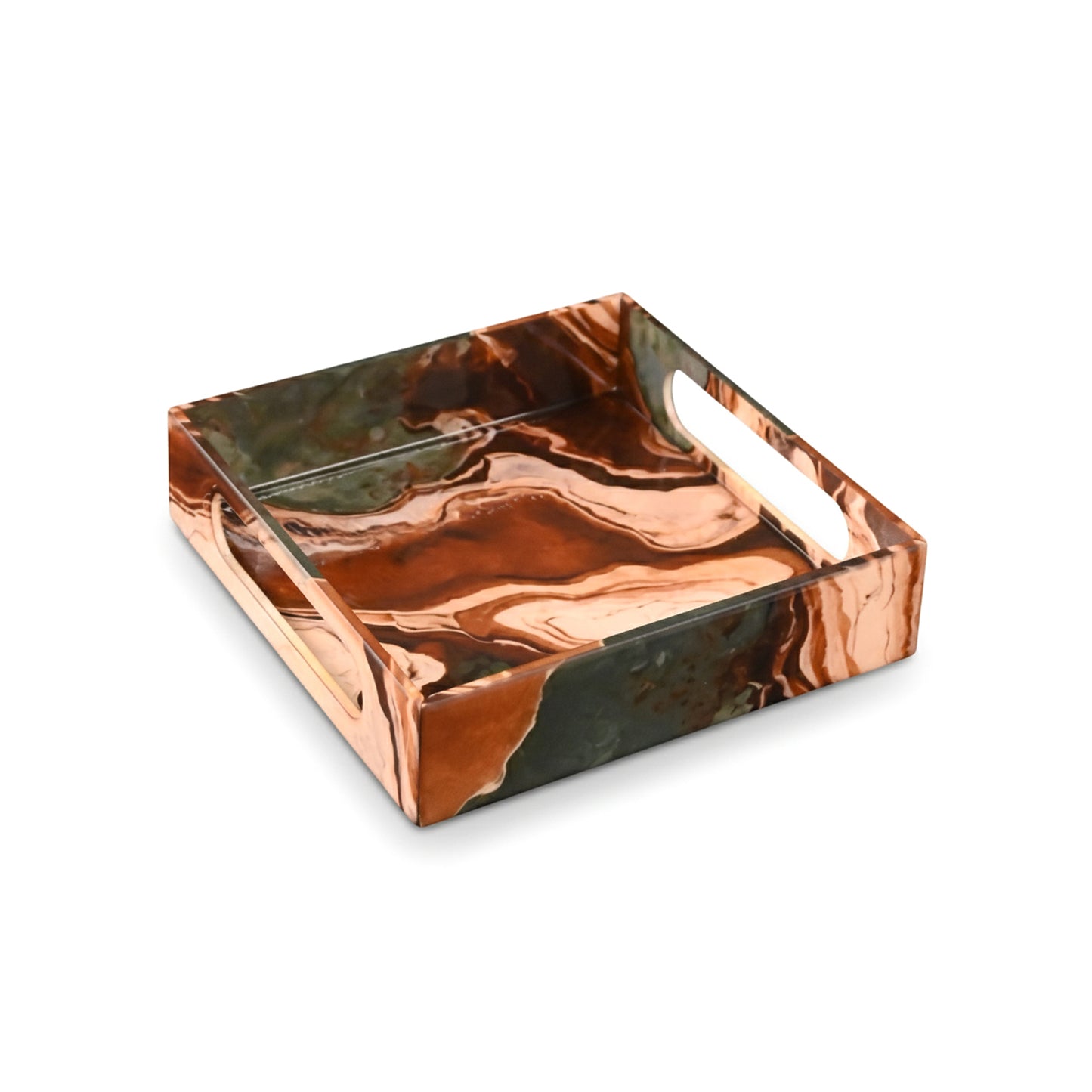 Earth Marble: Small Wall Tray