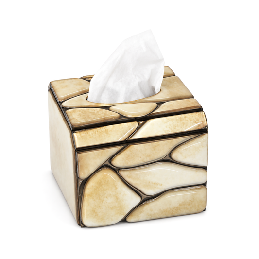 Pebbles: Mini Square Tissue Box
