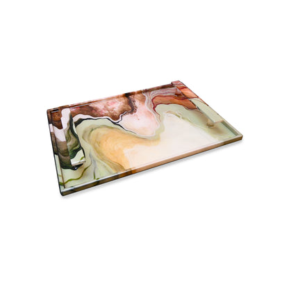 Desert Symphony: Rectangular Border Tray