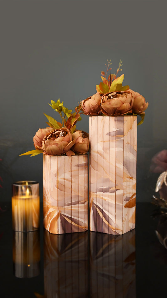 Golden Bloom: Flexi Medium Vase