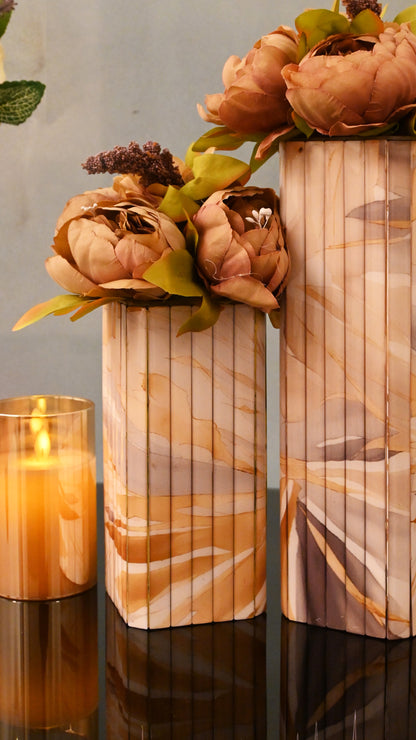 Golden Bloom: Flexi Medium Vase