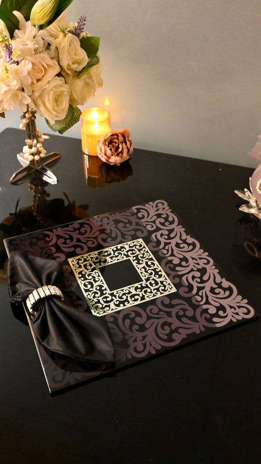 Black Imperial: Square Placemat