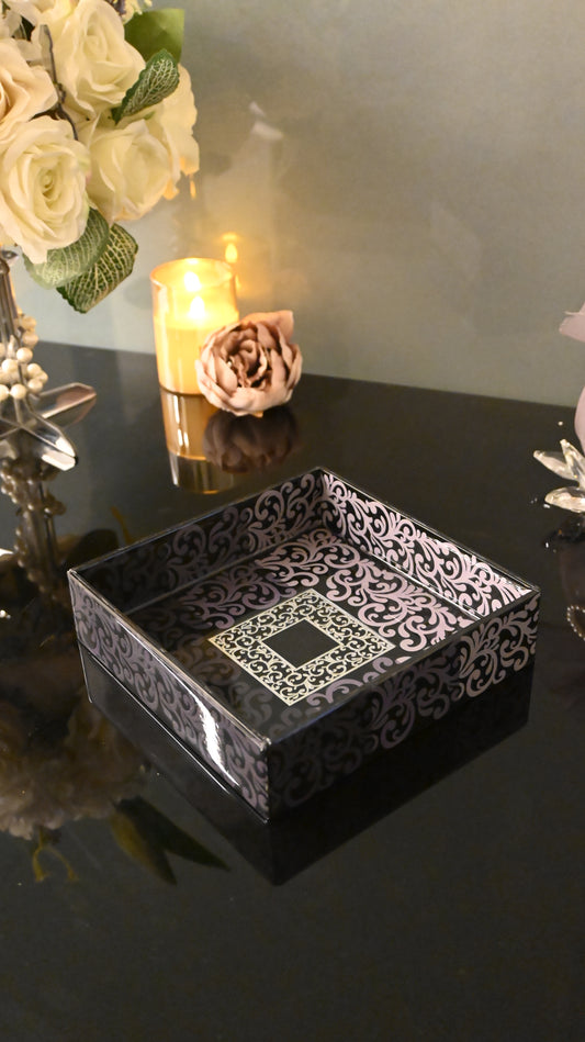 Black Imperial: Small 4 Wall Tray