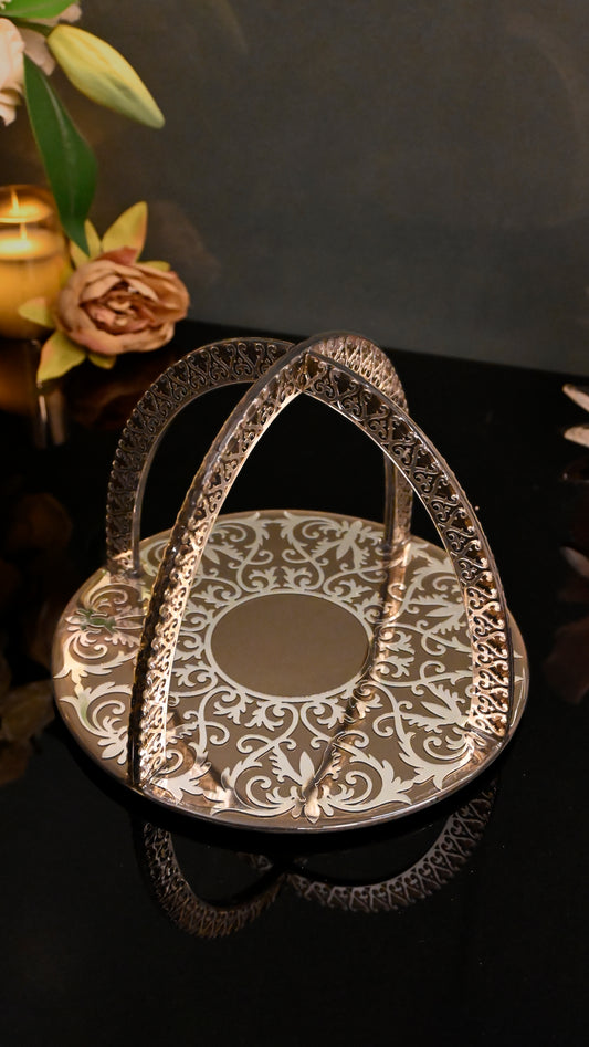 Grey Royal: Criss Cross Platter