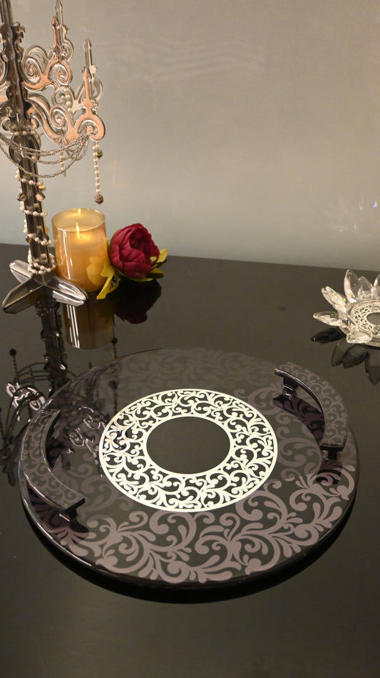 Black Imperial: Round Tray