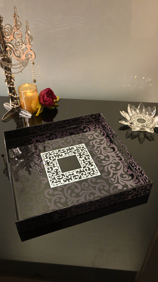Black Imperial: 4 Wall Tray