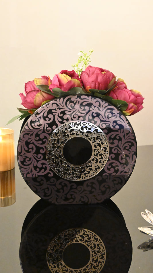 Black Imperial: Vase 8"