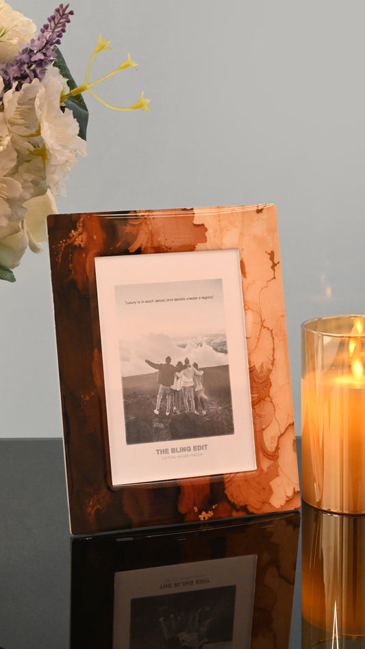 Golden Fade: Photo Frame