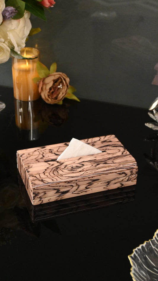 Oak Elegance: Flexi Sleek Tissue Box