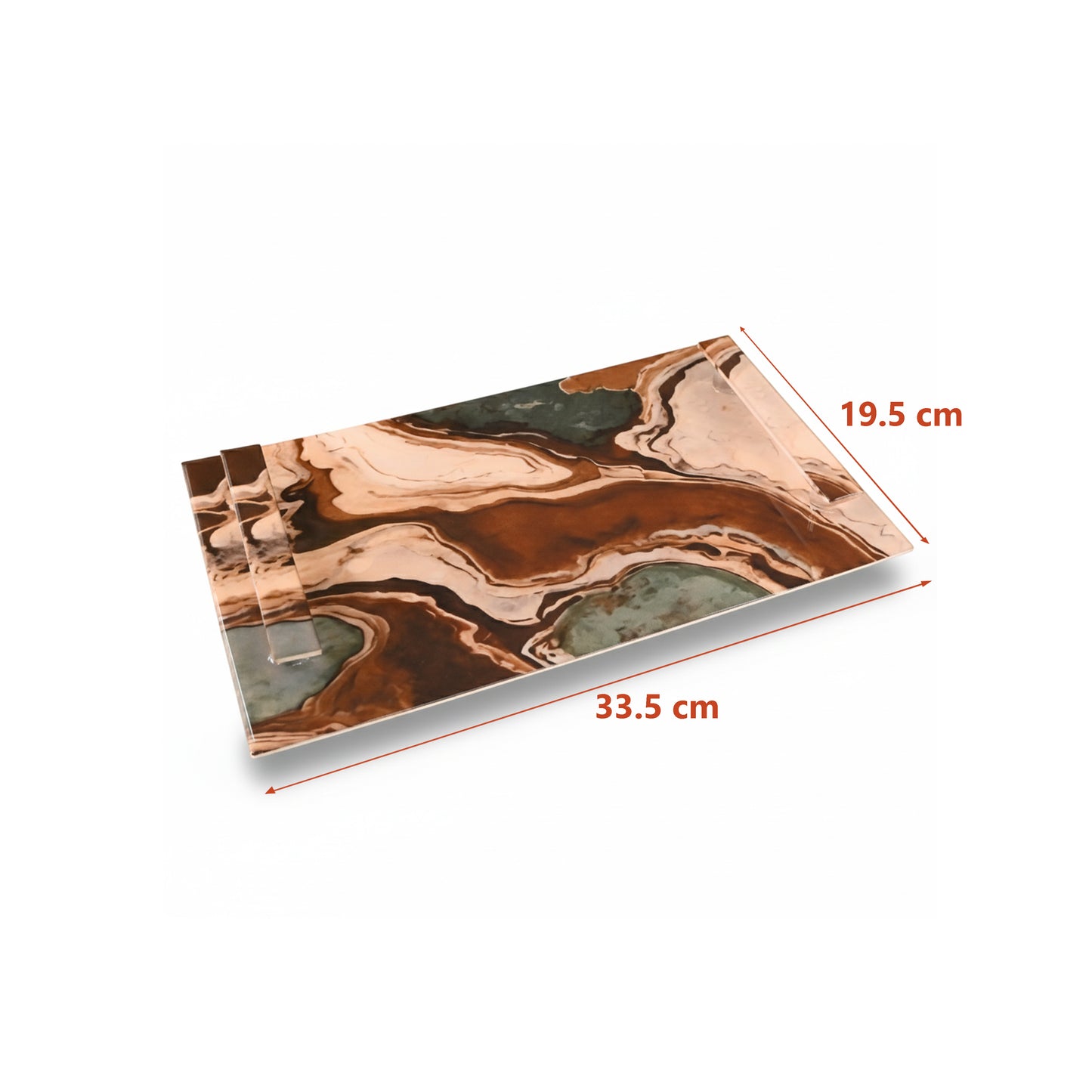 Earth Marble: Medium Tray