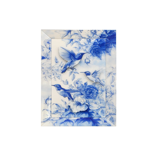 Blossom Hummingbirds: 3D Wallart