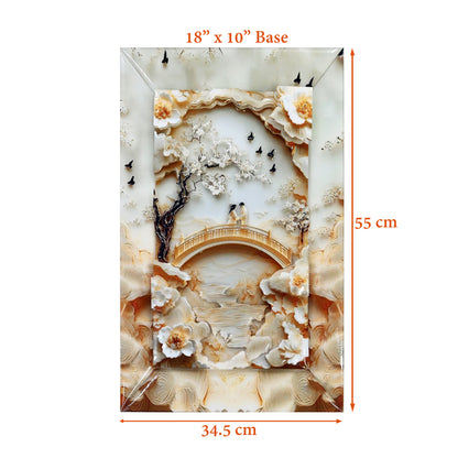 Bridge of Blossom: 3D Wallart