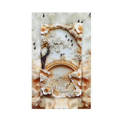 Bridge of Blossom: 3D Wallart