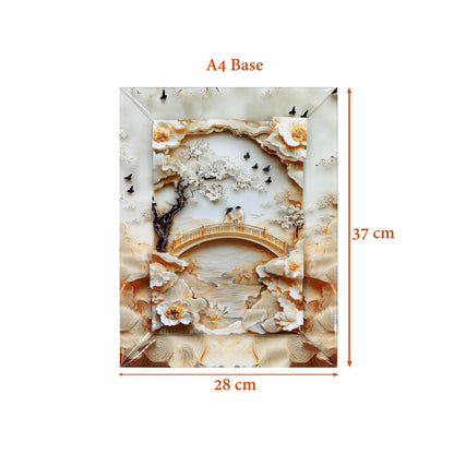 Bridge of Blossom: 3D Wallart