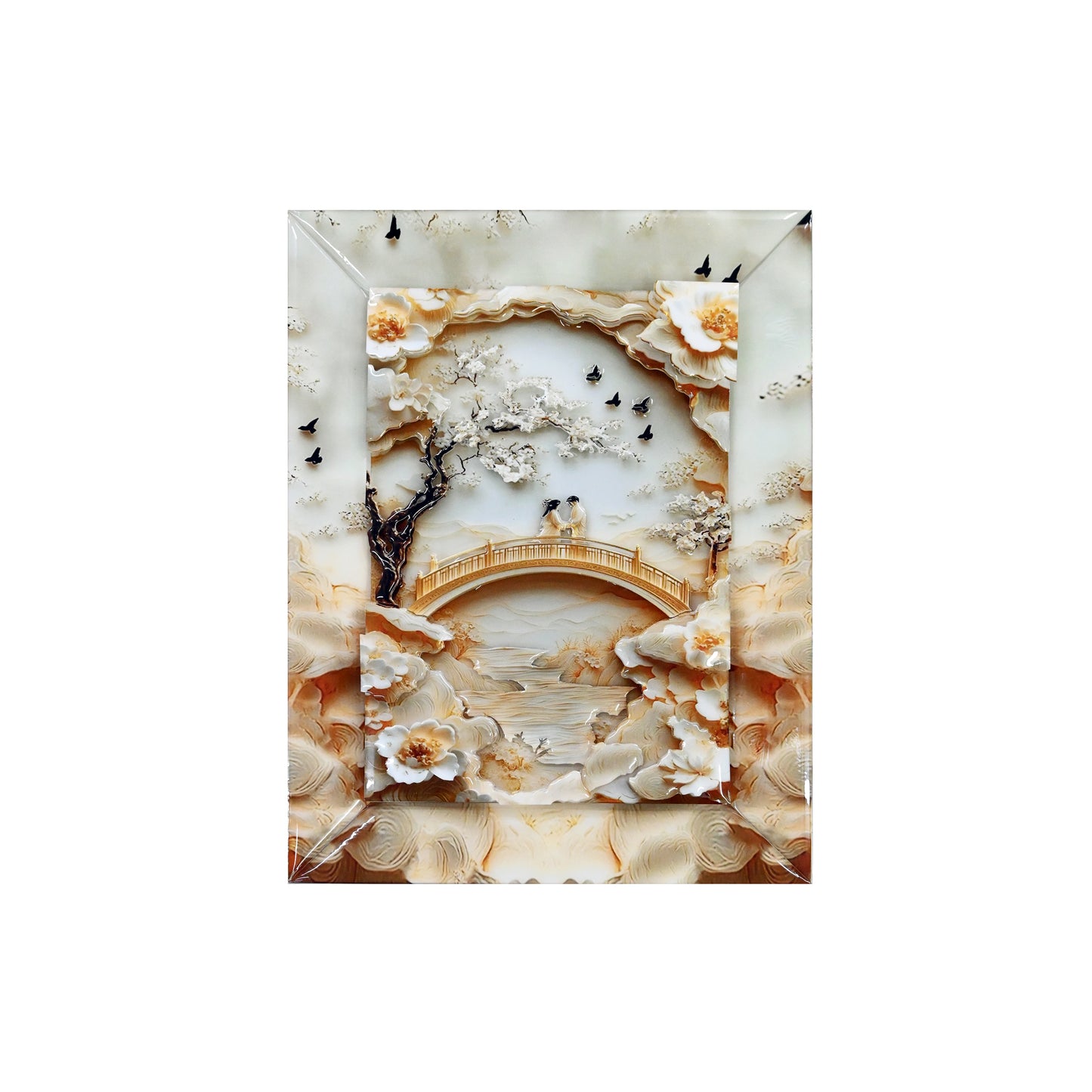 Bridge of Blossom: 3D Wallart