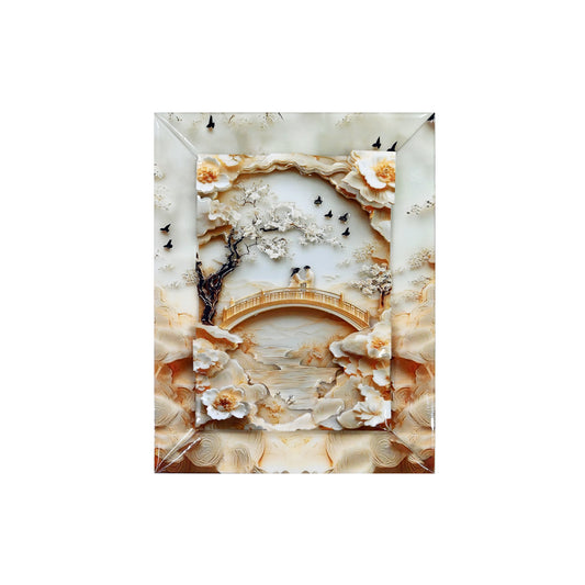 Bridge of Blossom: 3D Wallart