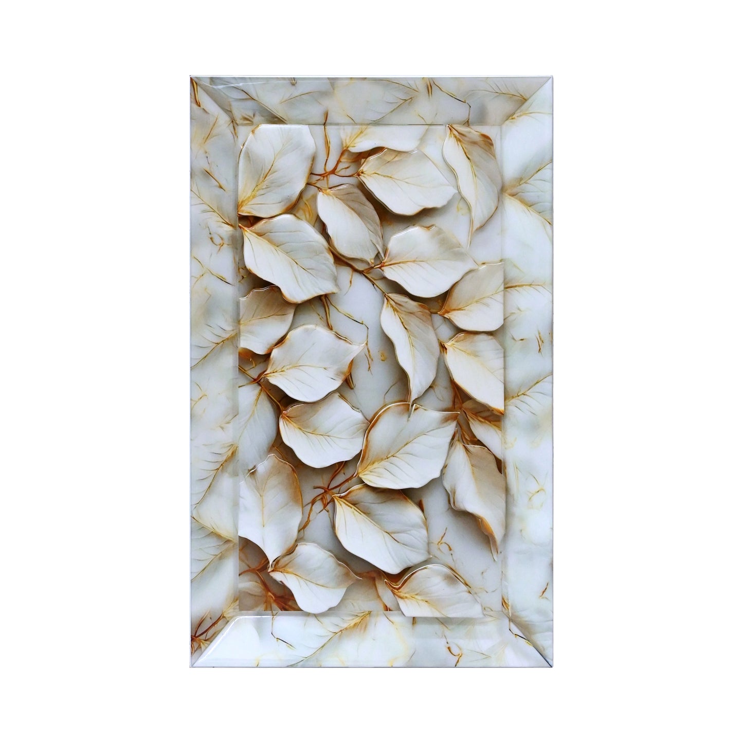 Radiant Leaves: 3D Wallart