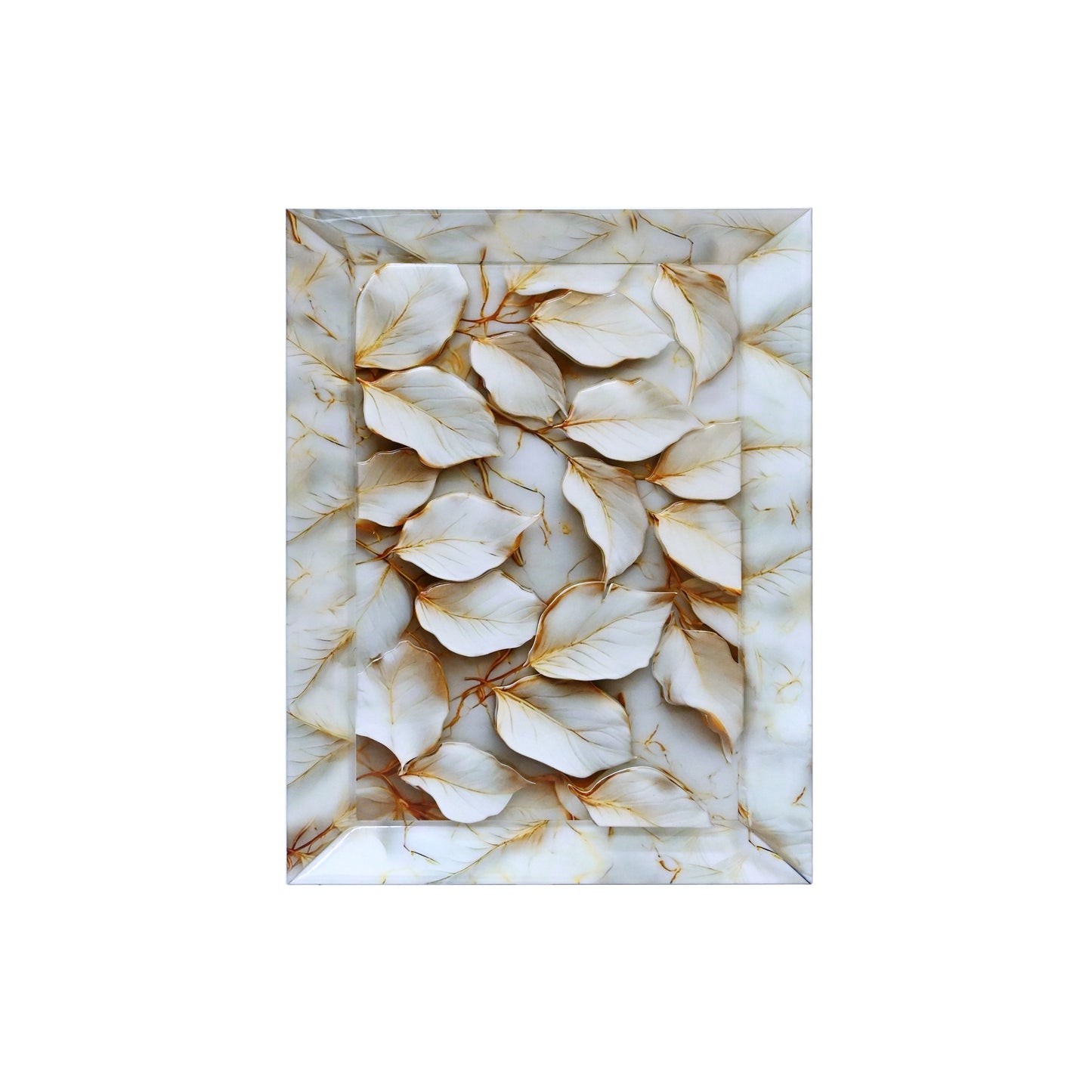 Radiant Leaves: 3D Wallart