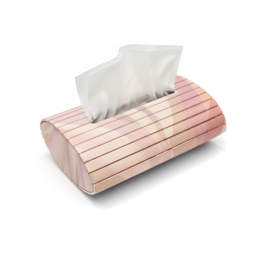 Pink Bloom: Flexi Oval Tissue Box