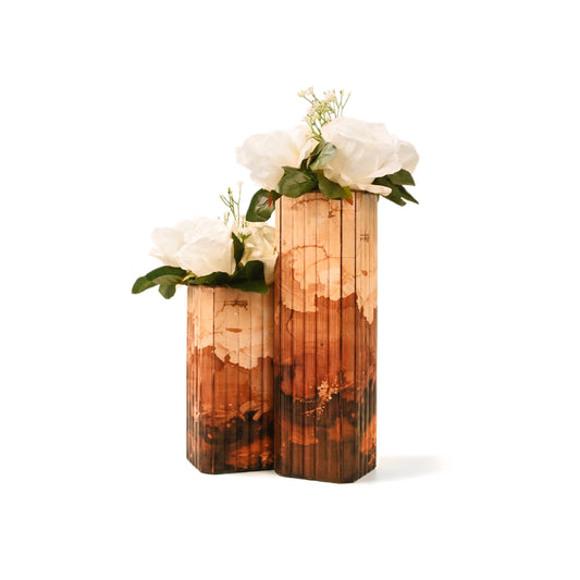 Golden Fade: Flexi Long Vase