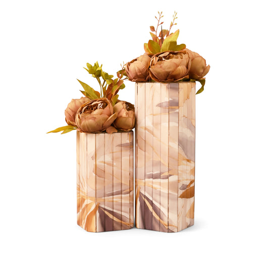 Golden Bloom: Flexi Vase