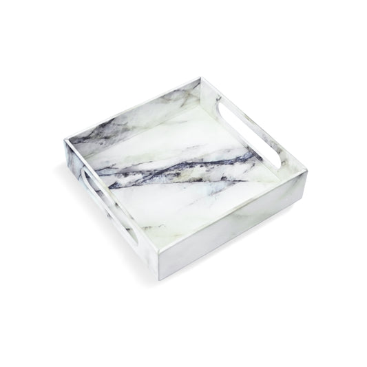 Italian Marble: Square 4 Wall Tray