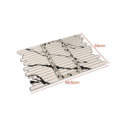 High Low Stones White: Sofa Tray