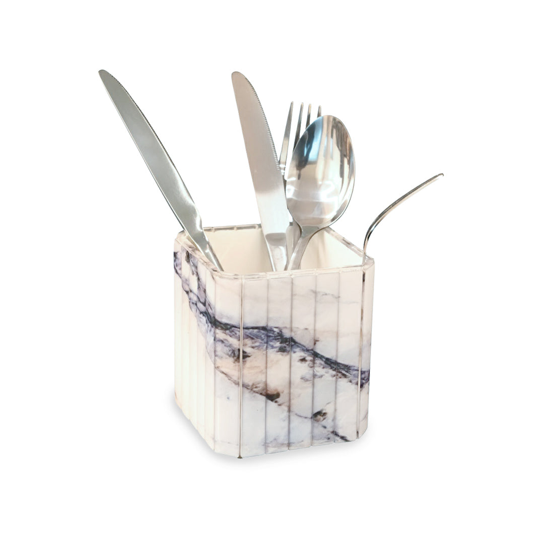 Italian Marble: Cutlery Holder