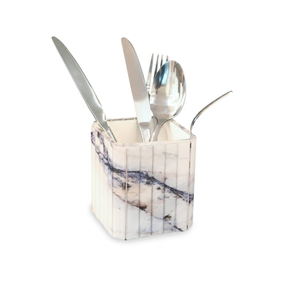 Italian Marble: Cutlery Holder