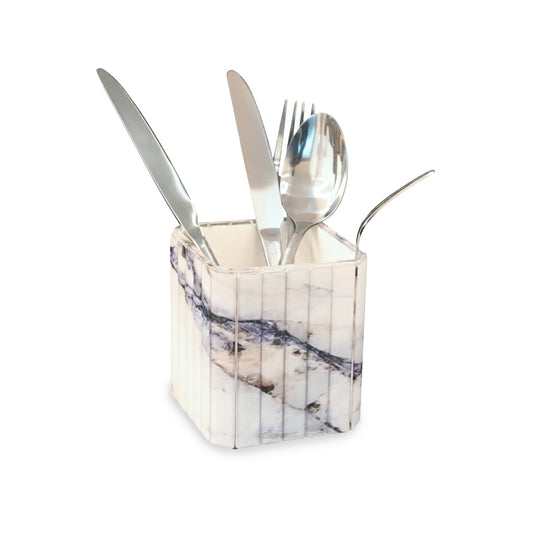 Italian Marble: Cutlery Holder