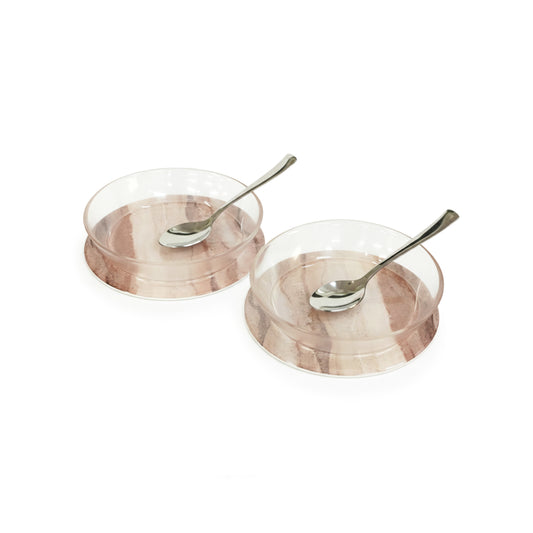 Sand Dunes: Dessert Bowls (Set of 2)