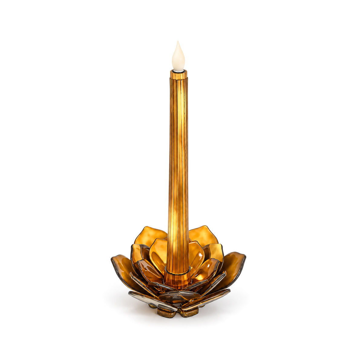 Metallic Gold: Blossom Candle Stand