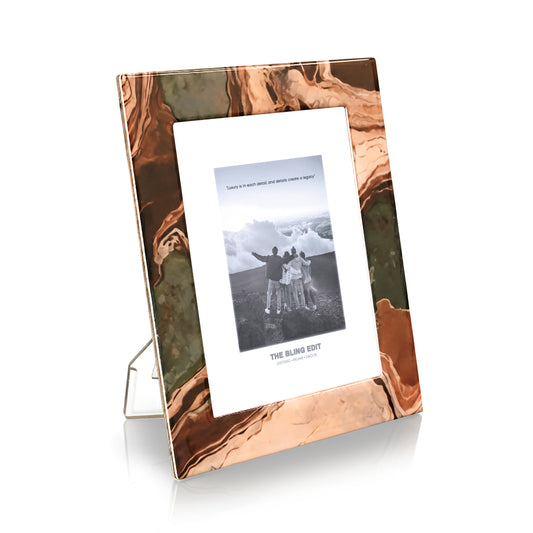 Earth Marble: Photo Frame
