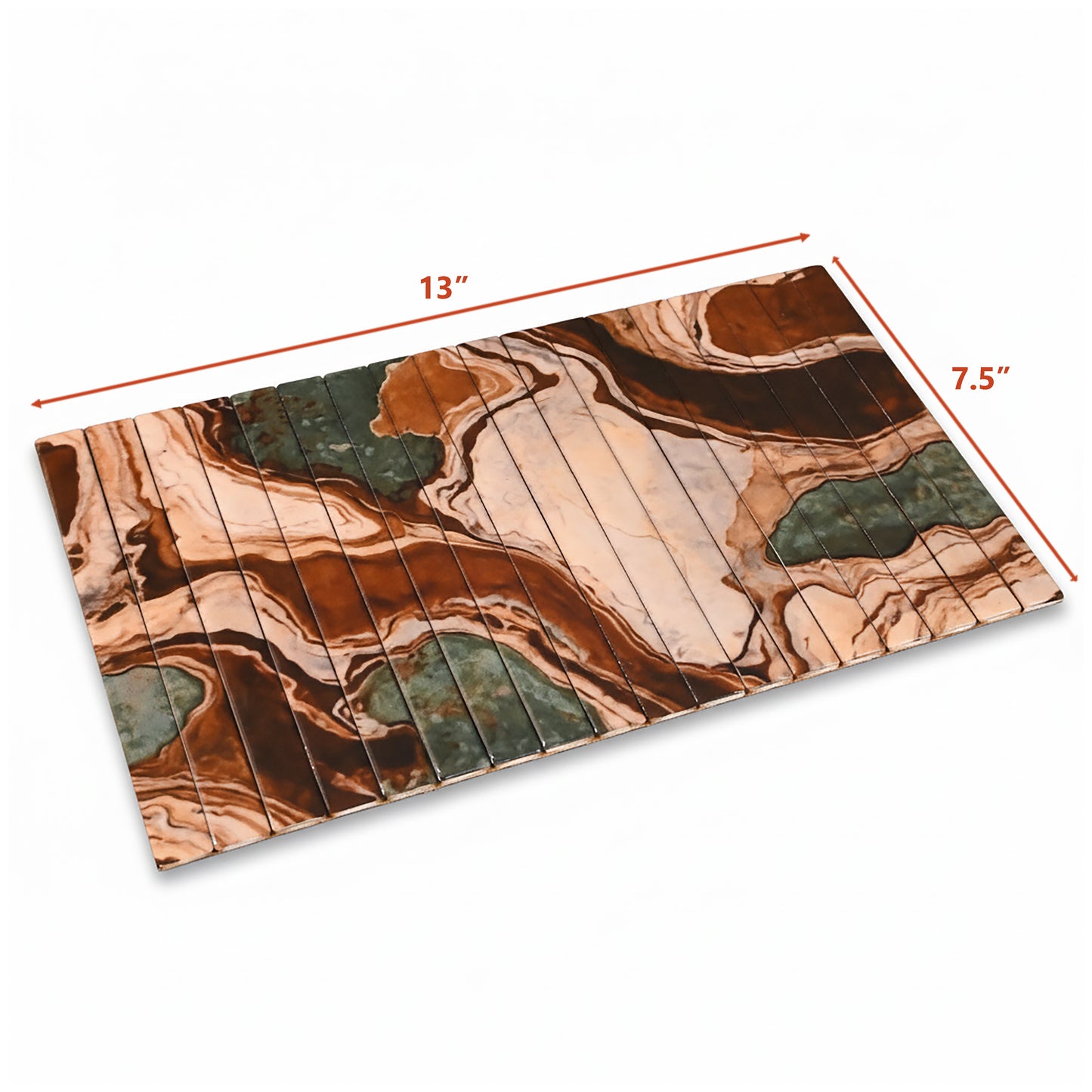 Earth Marble: Flexi Placemat (13" x 7.5")