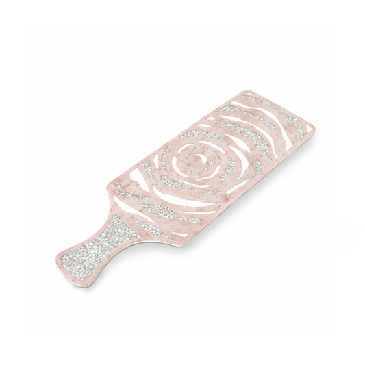 Lotus & Rosette Peach: Bat Platter