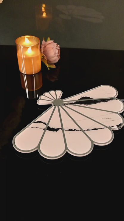 Daisy White: Fan Platter